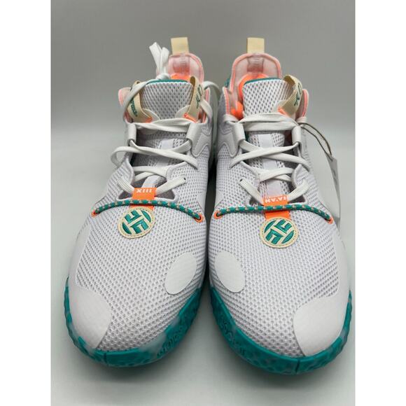 adidas Harden Vol. 6 The Bahamas White Aqua Men Basketball GW9031 Size 13.5 NWT main image 4